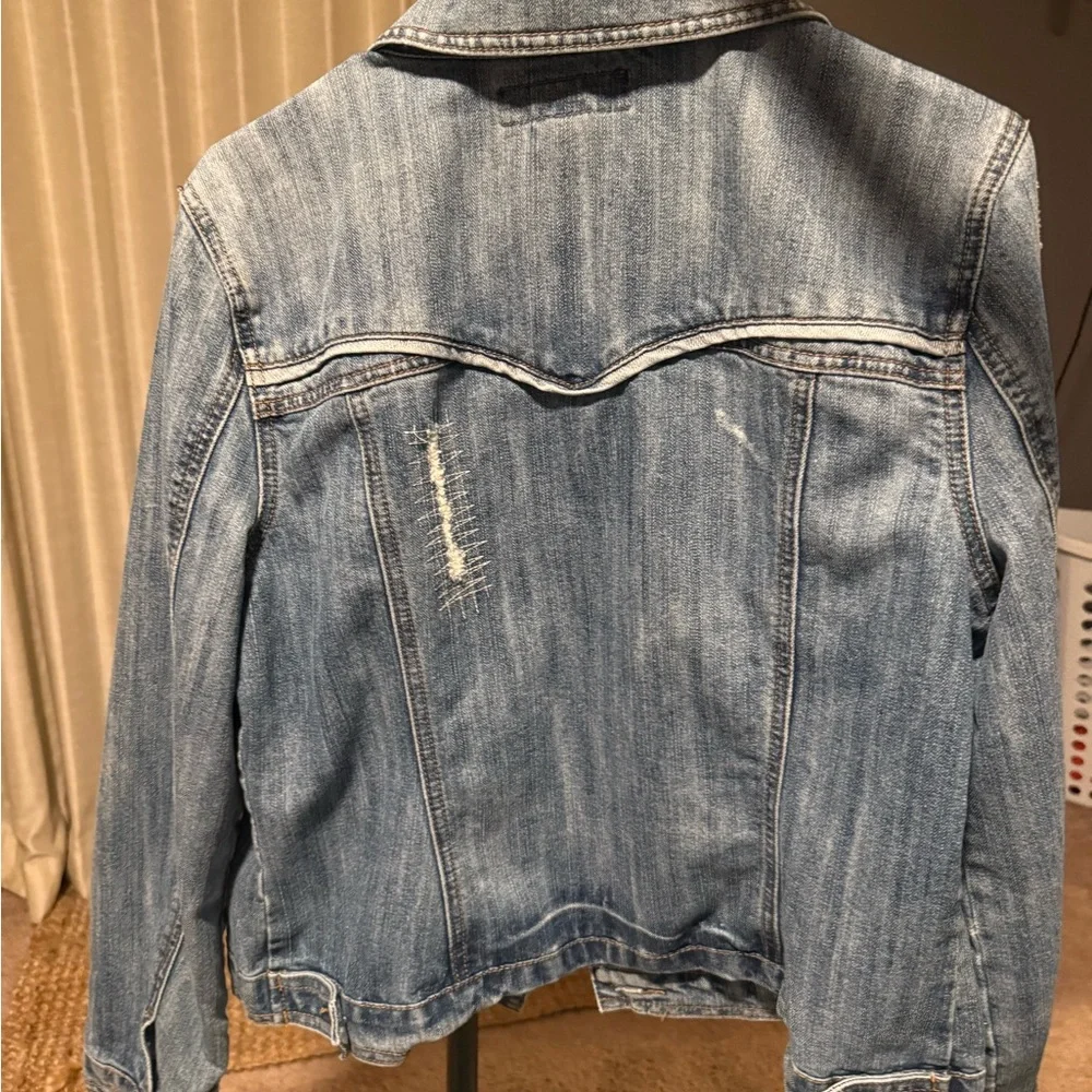 Baccini Light Blue Denim Jacket - Picture 2 of 9